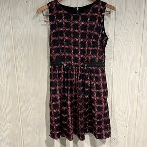 MAIA Floral Checkered Dress Size 10